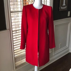 red topper jacket